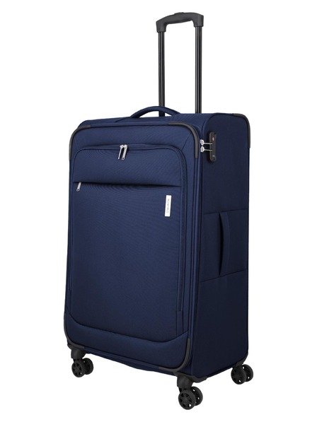 Travelite Utazási bőrönd Travelite Priego L Sötétkék