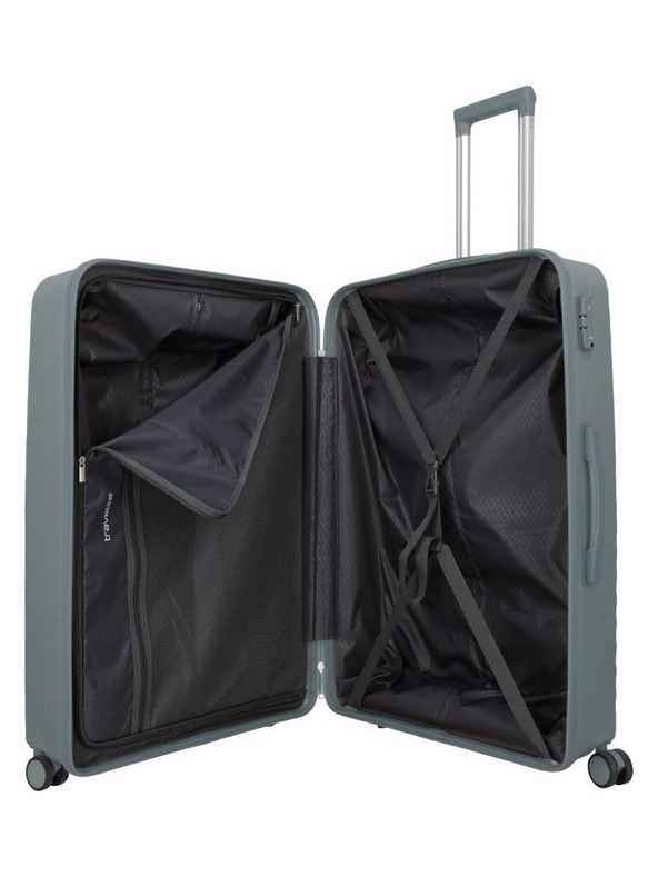 Travelite Utazási bőrönd Travelite Pacific L Anthracite