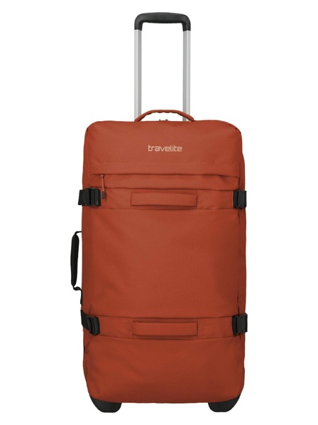Travelite Utazótáska Travelite Bolonia Wheeled Duffle L Narancssárga