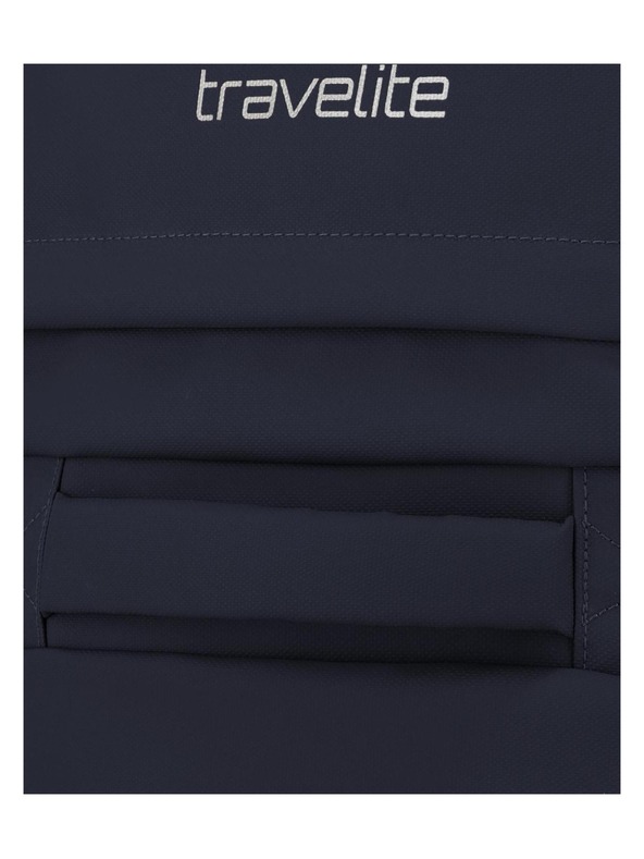 Travelite Utazótáska Travelite Bolonia Wheeled Duffle M Sötétkék