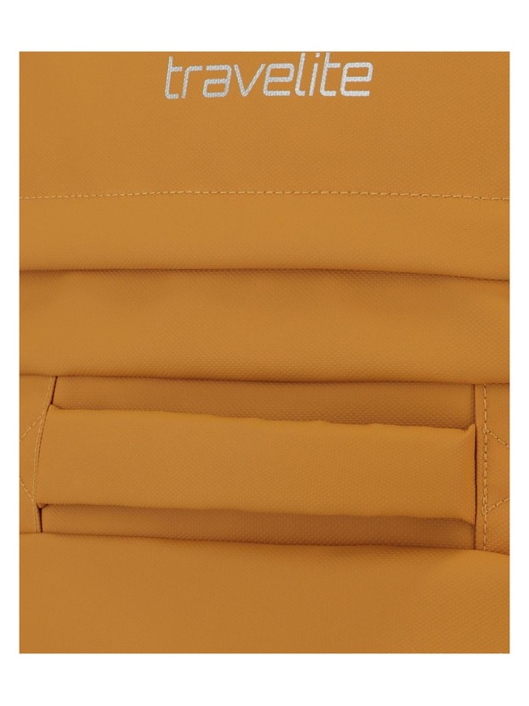 Travelite Utazótáska Travelite Bolonia Wheeled Duffle M Sárga