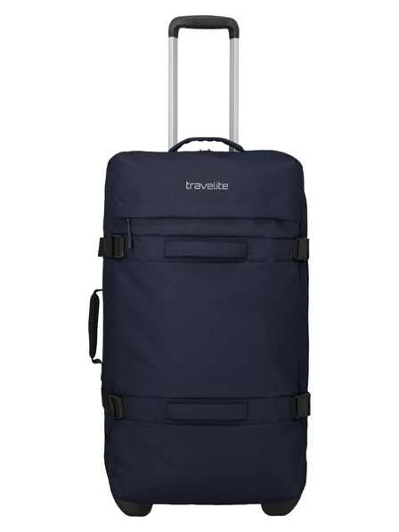 Travelite Utazótáska Travelite Bolonia Wheeled Duffle L Sötétkék