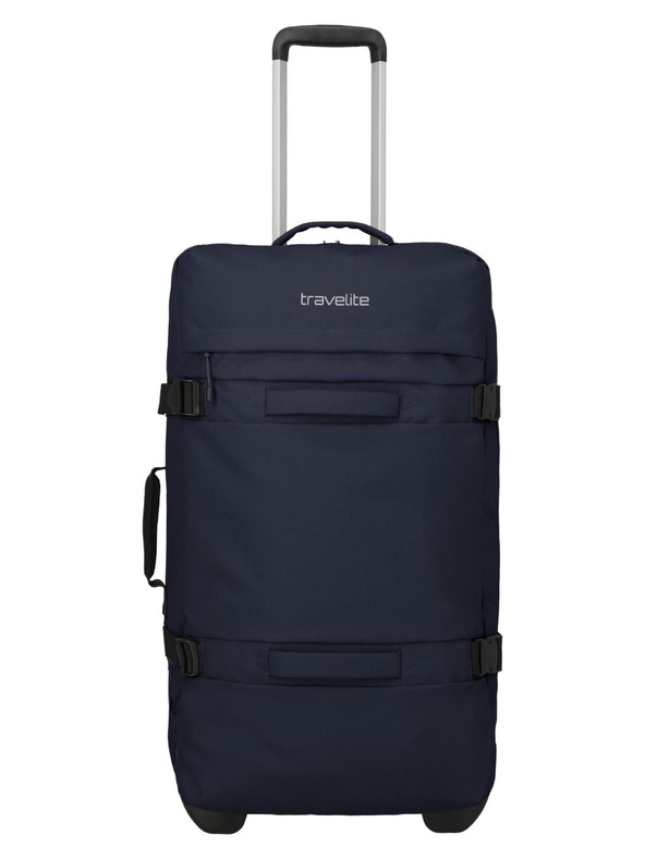 Travelite Utazótáska Travelite Bolonia Wheeled Duffle L Sötétkék