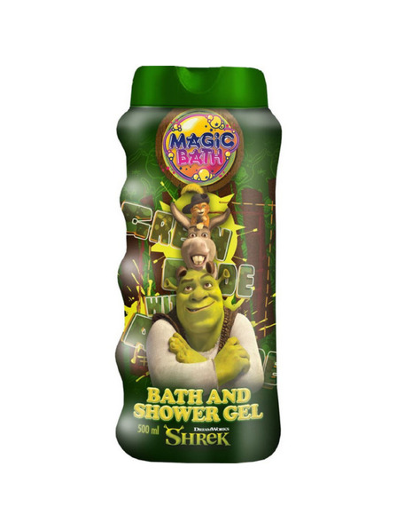 Trenýrkárna Shrek gyermek fürdő- és tusolózselé 500 ml