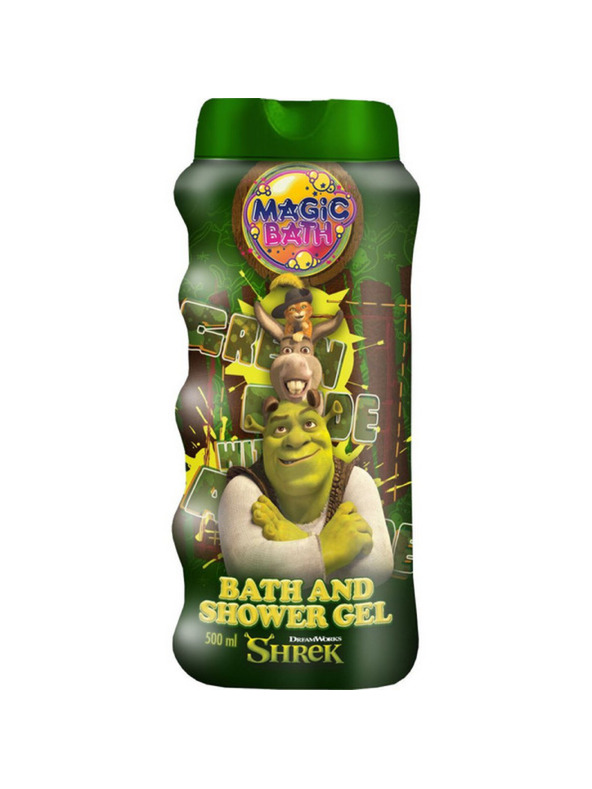 Trenýrkárna Shrek gyermek fürdő- és tusolózselé 500 ml
