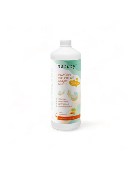 Natuty Mosógél Natuty érzékeny személyeknek és gyermekeknek 1000 ml