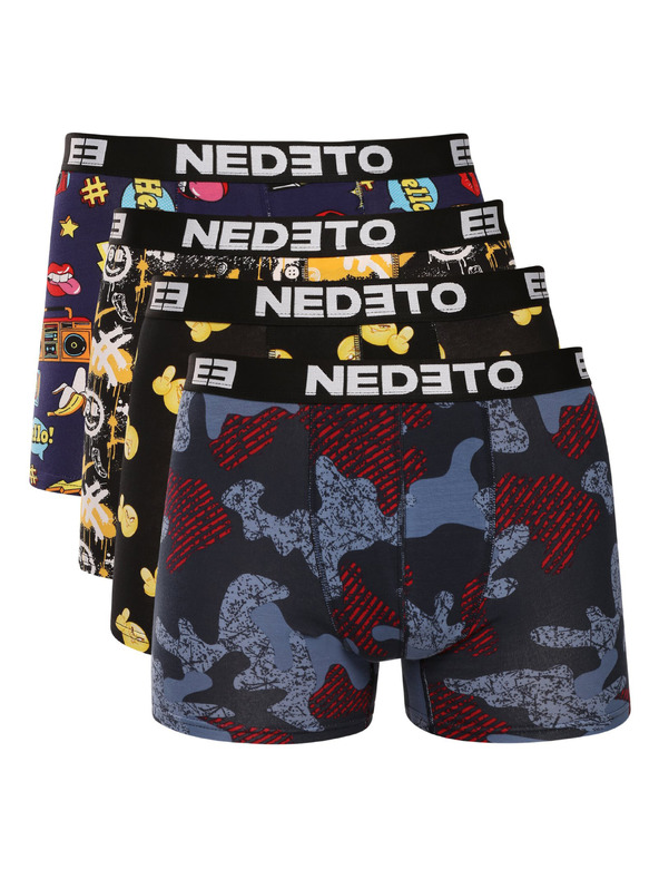 Nedeto Szett négyből - Nedeto férfi boxeralsó többszínű