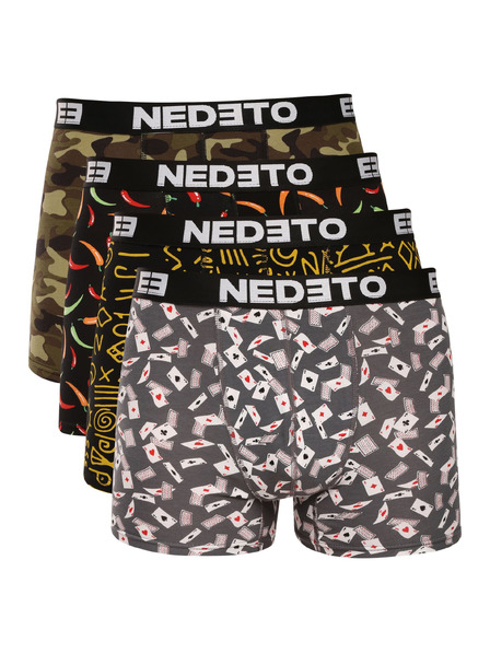 Nedeto Szett négyből - Nedeto férfi boxeralsó többszínű