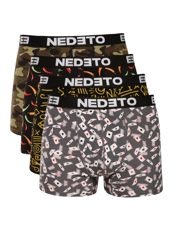 Nedeto Szett négyből - Nedeto férfi boxeralsó többszínű