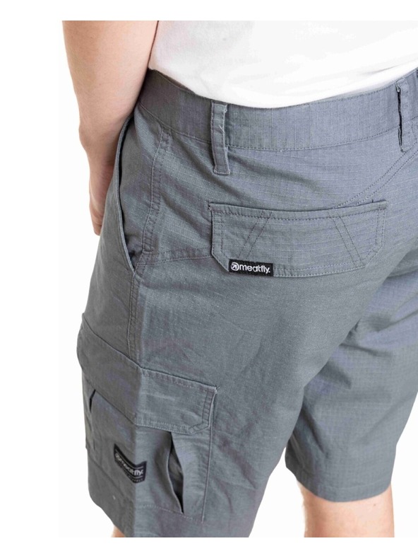 Meatfly Meatfly férfi rövidnadrág Syndrom Grey Ripstop