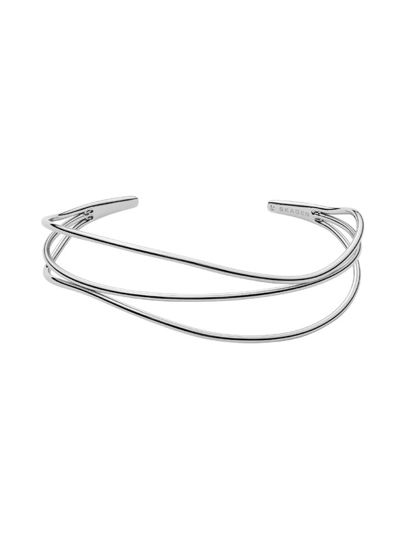 Skagen Női merev karkötő Skagen Kariana Waves SKJ1124040