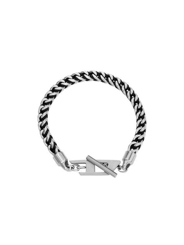 Diesel Unisex acél karkötő Diesel D Logo DX1540040
