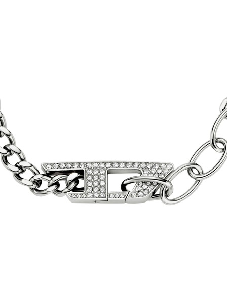 Diesel Unisex acél karkötő Diesel D Logo DX1627040