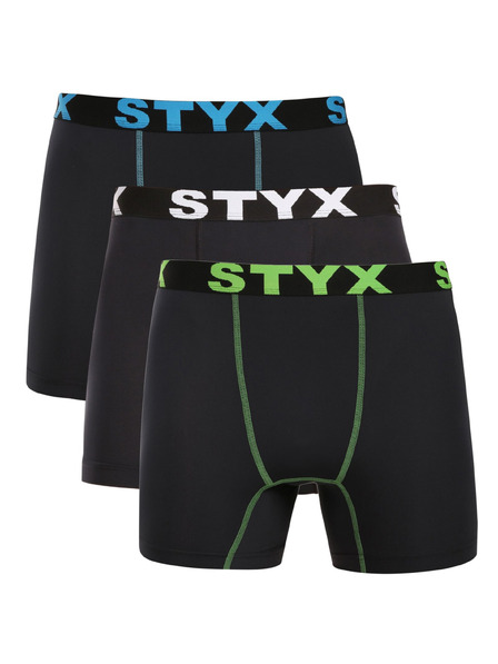 Styx Szett három - férfi funkcionális boxeralsó Styx fekete