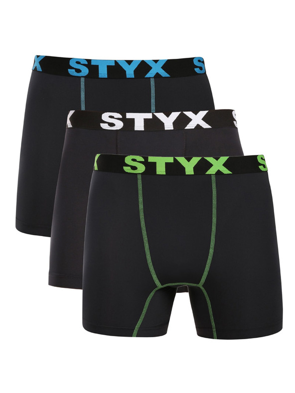 Styx Szett három - férfi funkcionális boxeralsó Styx fekete