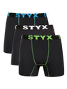 Styx Szett három - férfi funkcionális boxeralsó Styx fekete