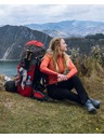 Kilpi Szürke és piros unisex sporthátizsák Kilpi ECRINS (45+5 l)