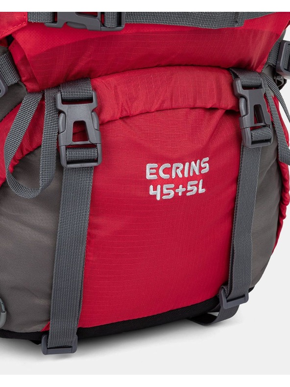 Kilpi Szürke és piros unisex sporthátizsák Kilpi ECRINS (45+5 l)