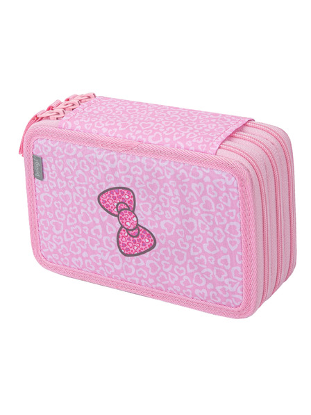BAAGL  BAAGL Iskolai háromszintes tolltartó Hello Kitty Sweet Leopard GRS