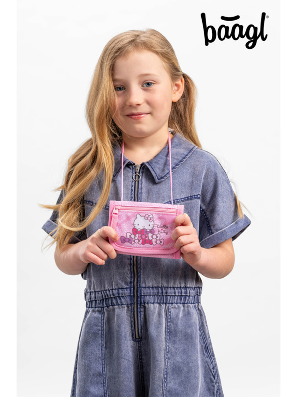 BAAGL  BAAGL Nyakba akasztható pénztárca Hello Kitty Sweet Leopard GRS