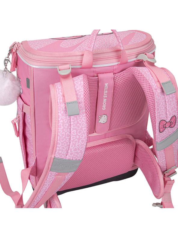 BAAGL  BAAGL Iskolai aktatáska Zippy Plus Hello Kitty Sweet Leopard GRS