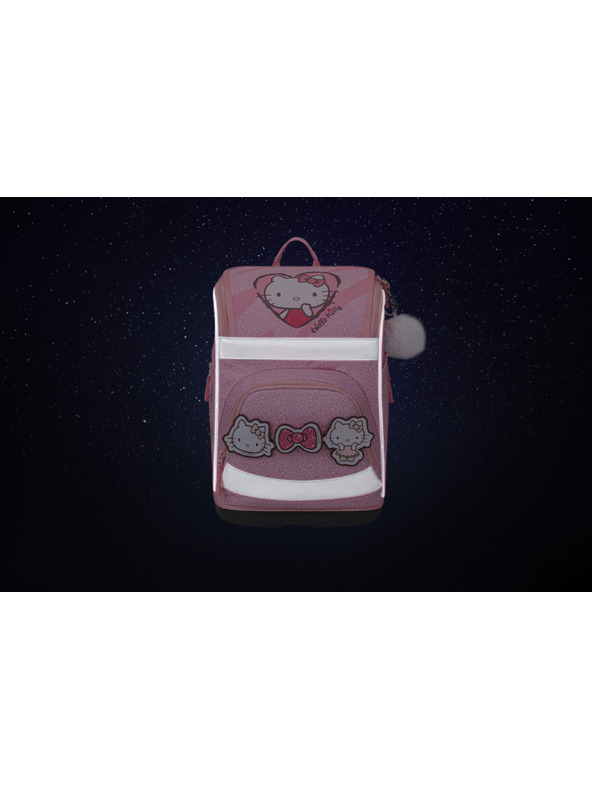 BAAGL  BAAGL Iskolai aktatáska Zippy Plus Hello Kitty Sweet Leopard GRS