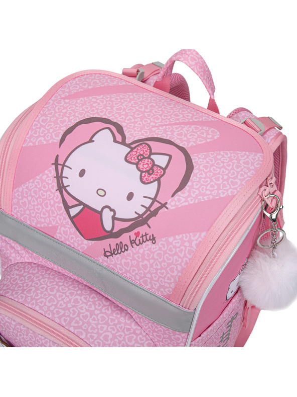 BAAGL  BAAGL Iskolai aktatáska Zippy Plus Hello Kitty Sweet Leopard GRS