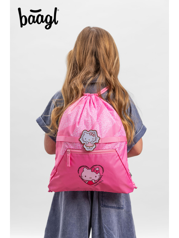 BAAGL  BAAGL Táska zsebekkel Hello Kitty Sweet Leopard GRS