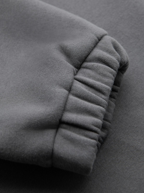 Ombre Clothing Klasszikus uniszex jogging nadrág húzózsinórral - szürke V18 OU-PSBC-0100 Ombre Clothing
