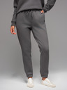 Ombre Clothing Klasszikus uniszex jogging nadrág húzózsinórral - szürke V18 OU-PSBC-0100 Ombre Clothing