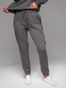 Ombre Clothing Klasszikus uniszex jogging nadrág húzózsinórral - szürke V18 OU-PSBC-0100 Ombre Clothing