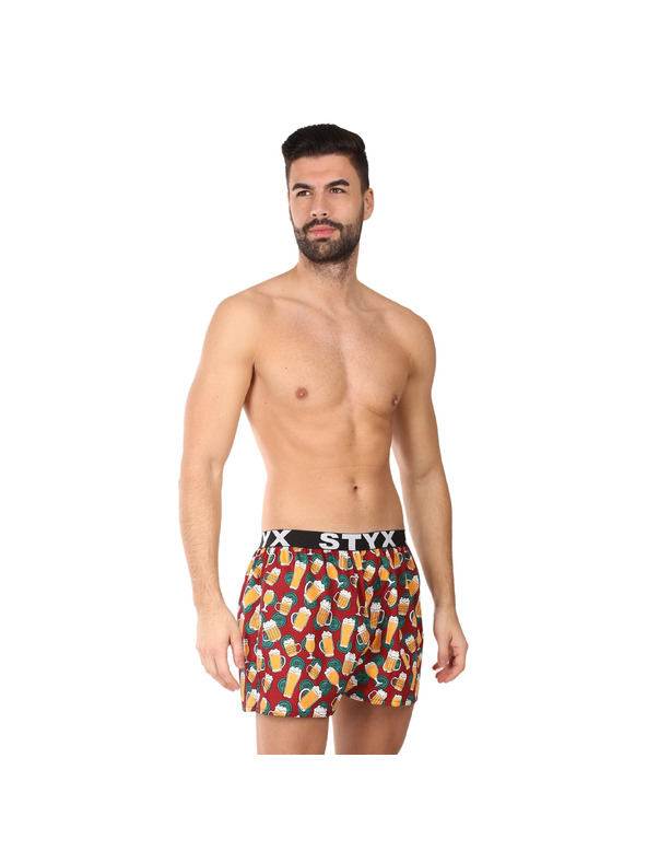 Styx Öt darabos készlet - férfi boxer Styx art sportgumi többszínű