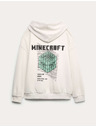 Marks & Spencer Pulóver magas pamuttartalommal és Minecraft™ grafikával (6–16 év) Marks & Spencer krémszín
