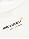 Marks & Spencer Tiszta pamut pólóing McLaren™ grafikai motívummal (2–16 év) Marks & Spencer fehér