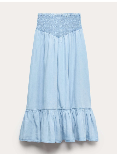 Marks & Spencer Jersey maxi szoknya A-vonalú fazonban (6–16 év) Marks & Spencer tengerészeti kék