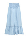 Marks & Spencer Jersey maxi szoknya A-vonalú fazonban (6–16 év) Marks & Spencer tengerészeti kék