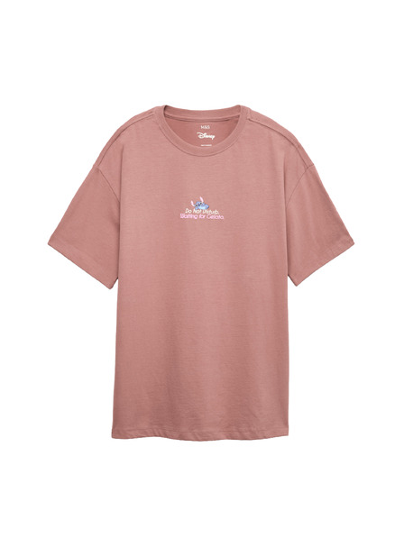 Marks & Spencer Pólóing Lilo & Stitch™ tiszta pamutból (6–16 év) Marks & Spencer barna