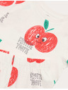 Marks & Spencer Almamintás tiszta pamut pizsamaszett (1–8 év) Marks & Spencer krém