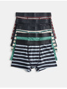 Marks & Spencer Csíkos magas pamuttartalmú boxeralsó (5–16 év), 5 pár csomag Marks & Spencer többszínű
