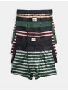 Marks & Spencer Csíkos, rugalmas derekú pamut alsónadrág, 5 db egy csomagban (5-16 éves) Marks & Spencer multicolor