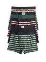 Marks & Spencer Csíkos, rugalmas derekú pamut alsónadrág, 5 db egy csomagban (5-16 éves) Marks & Spencer multicolor