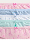 Marks & Spencer Disney Princess™ magas pamuttartalmú harisnya, 5 pár csomag (18 hónap – 8 év) Marks & Spencer rózsaszín