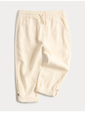 Marks & Spencer Nadrág magas lentartalommal (2–8 év) Marks & Spencer krém