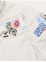 Marks & Spencer Marvel™ kapucnis magas pamuttartalmú pulóver (2–8 év) Marks & Spencer szürke