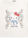 Marks & Spencer Hello Kitty™ póló, tiszta pamut (2-8 éves korig) Marks & Spencer törtfehér