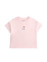 Marks & Spencer Hello Kitty™ mintás póló, tiszta pamutból (2–8 év) Marks & Spencer rózsaszín