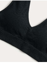 Marks & Spencer Varrás nélküli V-nyakú topok, 3 db Marks & Spencer fekete