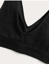 Marks & Spencer Varrás nélküli V-nyakú topok, 3 db Marks & Spencer fekete