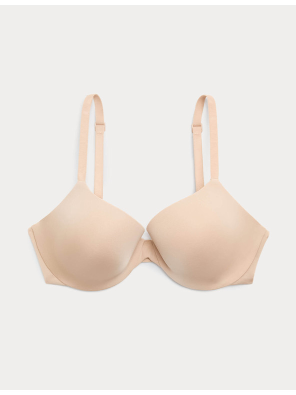 Marks & Spencer Láthatatlan Body Invisibles™ melltartó félkosárral kötöttel, (A-E) Marks & Spencer bézs