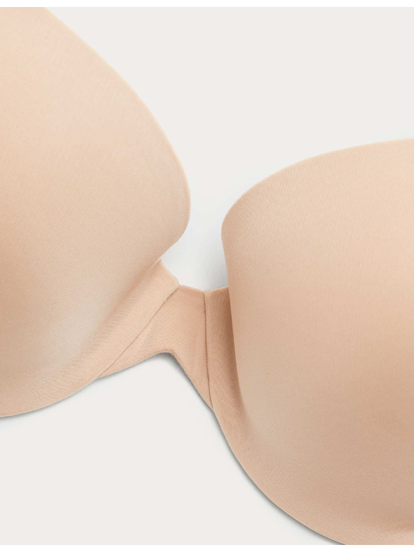 Marks & Spencer Láthatatlan Body Invisibles™ melltartó félkosárral kötöttel, (A-E) Marks & Spencer bézs